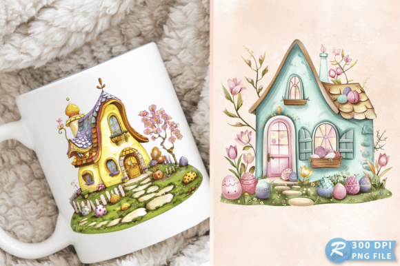 Download Easter House Cottage Home Spring Clipart - Clipart Collection