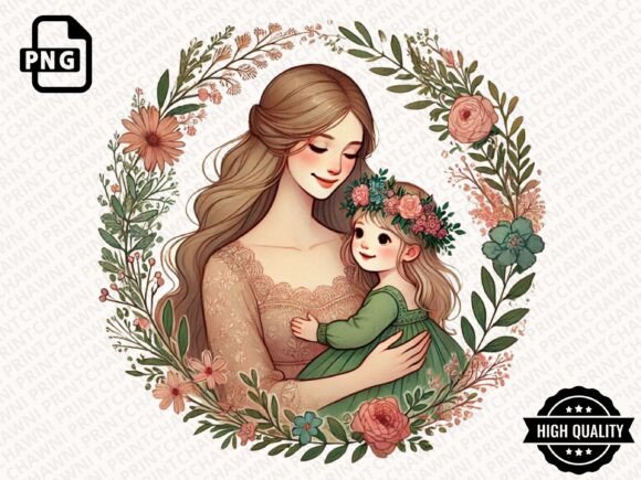 Download Watercolor Mother's Day Floral Clipart - Clipart Collection
