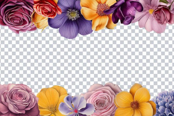 Download 3 Flowers Transparent Background Floral - Transparent background Collection