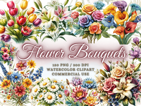 Download Watercolor Flowers Clipart - Flower Png - Clipart Collection