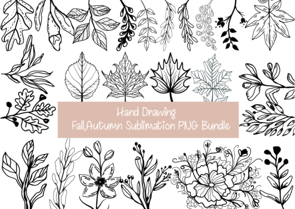 Download Fall Autumn Sublimation Graphics Bundle - Sublimation graphics Collection