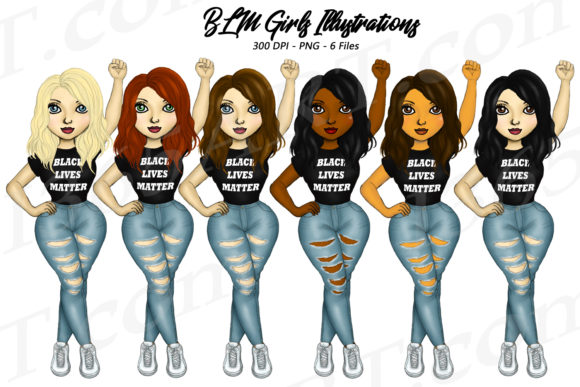 Download Black Lives Matter Activism Girl Clipart - Clipart Collection