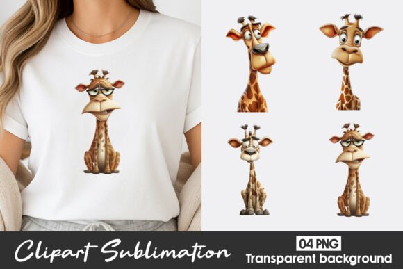 Download Cute Giraffe Watercolor Clipart PNG - Clipart Collection