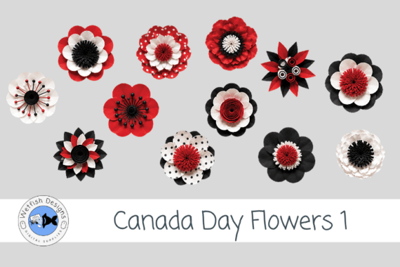 Download Canada Day Flower Clipart 1 - Clipart Collection
