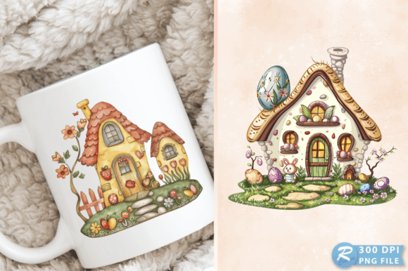 Download Easter House Cottage Home Spring Clipart - Clipart Collection