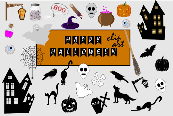 Download Halloween Clipart for Your Creativity. - Clipart Collection