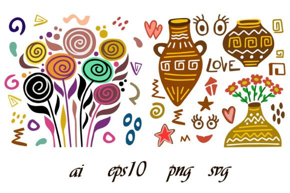 Download 200 Creative Clipart Love Floral Boho - Clipart Collection
