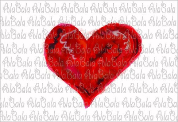 Download Watercolor Heart, Sublimation Graphics - Sublimation graphics Collection