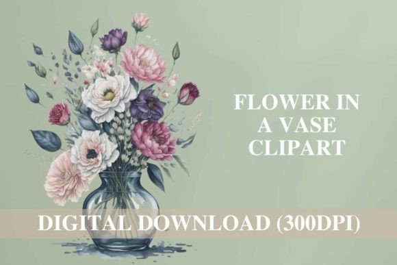 Download Watercolor Pastel Flowers Clipart - Clipart Collection