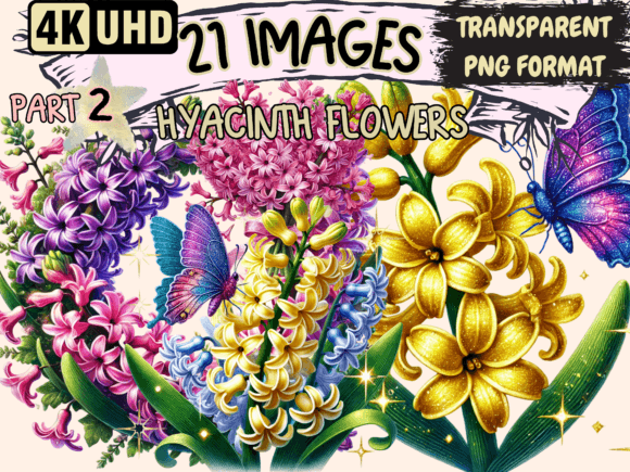 Download Hyacinth Flowers Clipart P2 - Clipart Collection