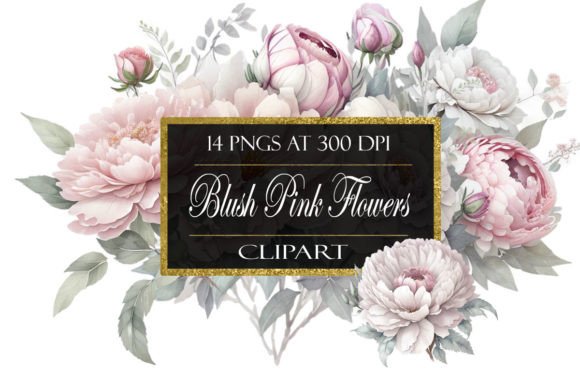 Download Blush Pink Flower Clipart - Clipart Collection