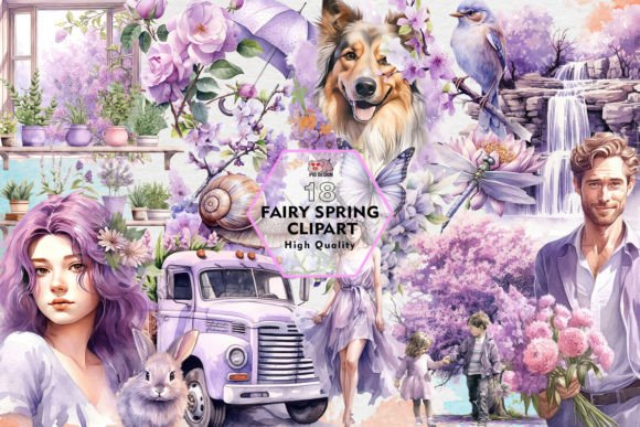 Download Fairy Spring Sublimation Clipart PNG - Clipart Collection