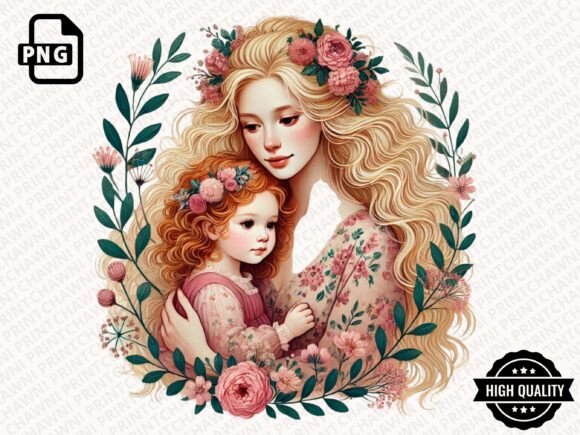 Download Watercolor Mother's Day Floral Clipart - Clipart Collection