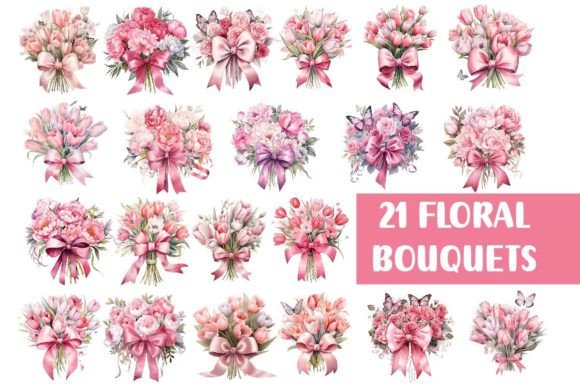 Download Floral Bouquet Clipart - Clipart Collection