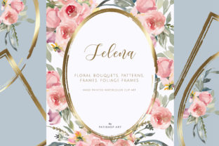 Download Watercolor Soft Blush Flower Clipart Set - Clipart Collection