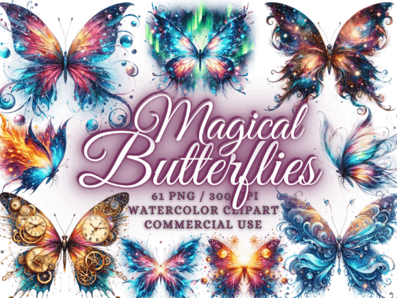 Download Magic Butterflies Clipart Butterfly Png - Clipart Collection