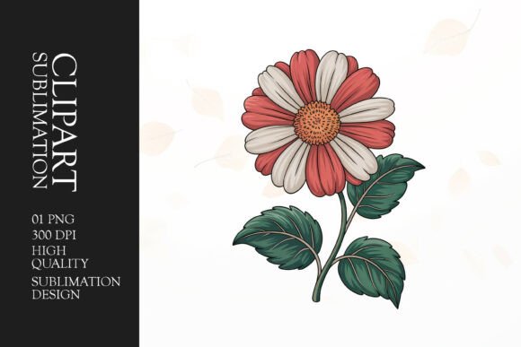 Download Vintage Daisy Flower Clipart PNG - Clipart Collection