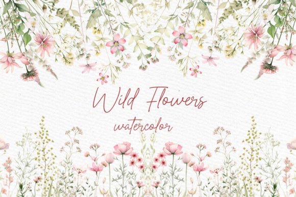 Download Wild Flowers Clipart Field Meadow Flower - Clipart Collection