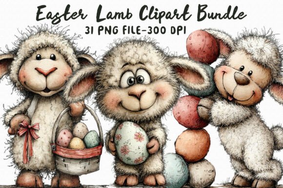 Download Easter Lamb PNG Clipart - Clipart Collection