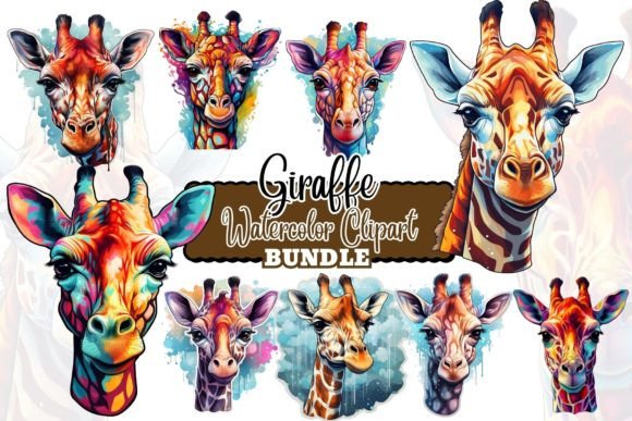 Download Giraffe Watercolor Clipart - Clipart Collection