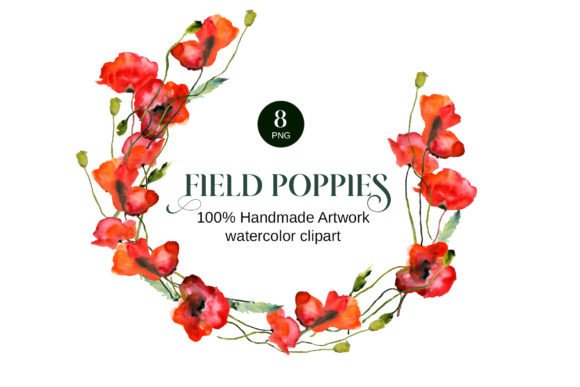 Download Watercolor Poppy Clipart Wildflowers PNG - Clipart Collection