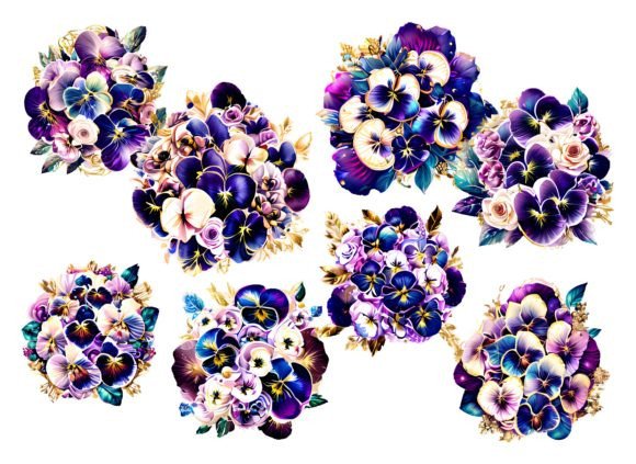 Download Viola Flowers Clipart - Clipart Collection