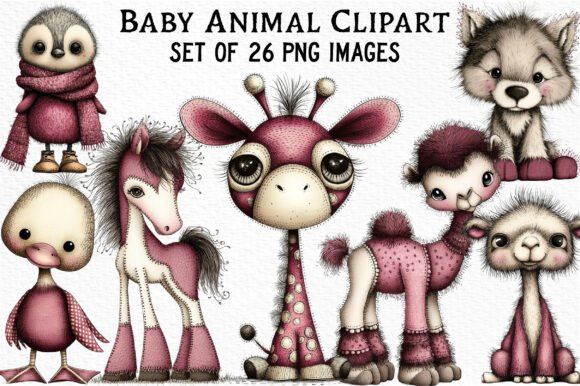 Download Baby Animal Clipart Bundle - Clipart Collection