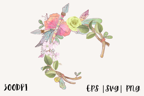 Download Watercolor Floral Frame Illustration PNG - Floral frame illustration Collection