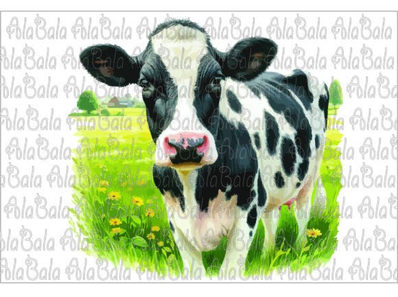 Download Holstein Cow Png, Sublimation Graphics - Sublimation graphics Collection