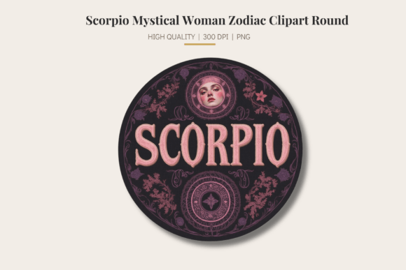 Download Scorpio Mystical Woman Zodiac Clipart - Clipart Collection