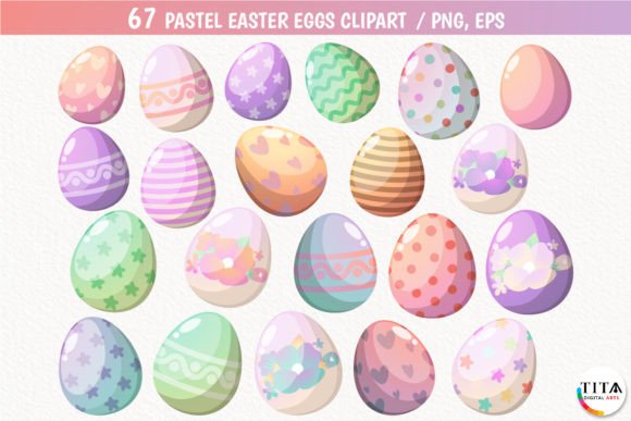 Download Easter Eggs Clipart and EPS - Clipart Collection