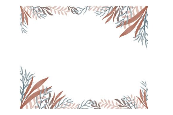 Download Pastel Color Floral Frame Illustration - Floral frame illustration Collection