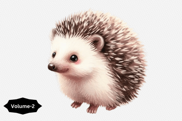 Download Watercolor Hedgehog Clipart - Clipart Collection
