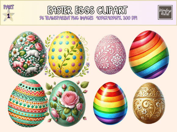 Download Easter Eggs Clipart - Clipart Collection