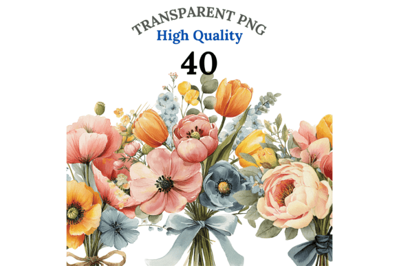 Download 40 Floral Bouquet Clipart - Clipart Collection