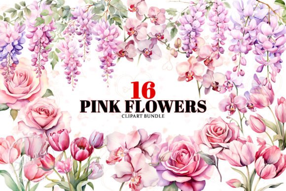 Download Watercolor Flowers Sublimation Clipart - Clipart Collection