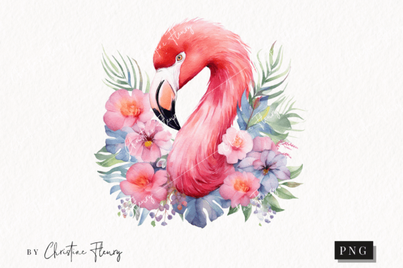 Download Watercolor Flamingo Clipart | Watercolor - Clipart Collection