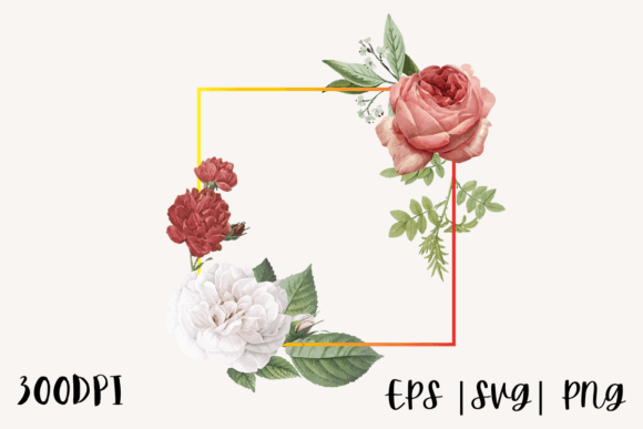 Download Watercolor Floral Frame Illustration PNG - Floral frame illustration Collection