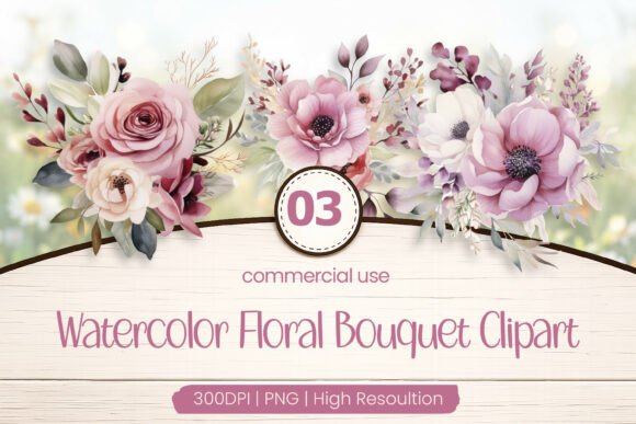 Download Floral Bouquet Clipart PNG - Clipart Collection