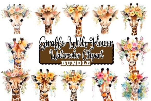 Download Giraffe Watercolor Clipart - Clipart Collection