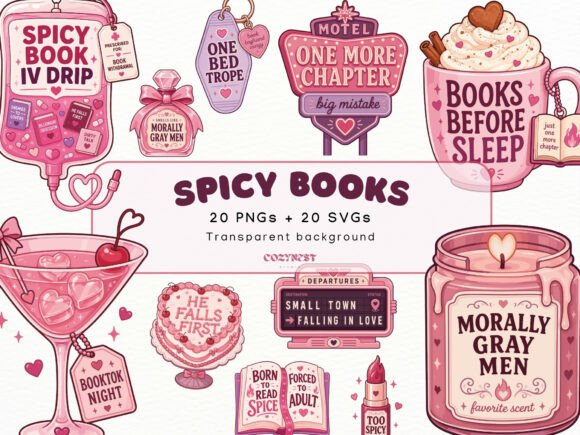 Download Spicy Romance Cliparts, Smut Books PNG - Clipart Collection