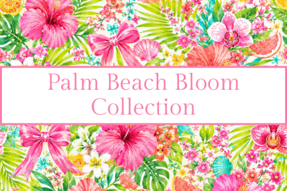 Download Palm Beach Bloom Watercolor Clipart - Clipart Collection