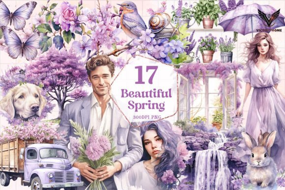 Download Beautiful Spring Sublimation Clipart PNG - Clipart Collection